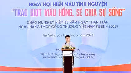 Đoàn Thanh niên VietinBank tổ chức Ngày hội hiến máu toàn hệ thống