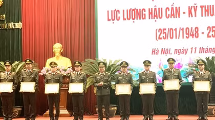 Tự hào truyền thống vẻ vang của lực lượng Hậu cần - Kỹ thuật Công an Thủ đô