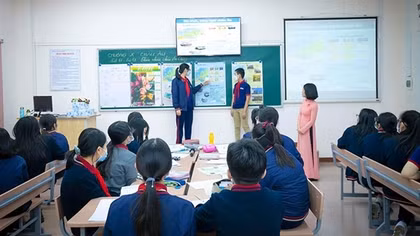 Người thầy là yếu tố quan trọng để trường học thực sự hạnh phúc