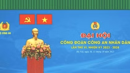 250 đại biểu dự Đại hội đại biểu Công đoàn CAND lần thứ VI