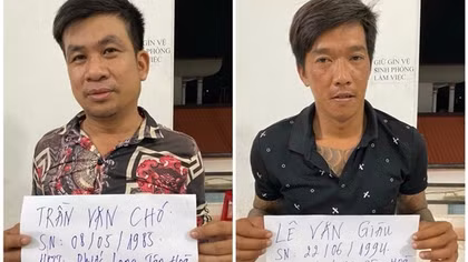 Khởi tố 2 đối tượng bảo kê cưỡng đoạt tài sản
