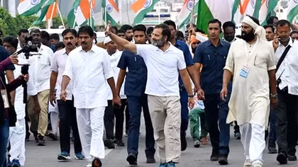 Cuộc hành hương 2.200 dặm của Rahul Gandhi