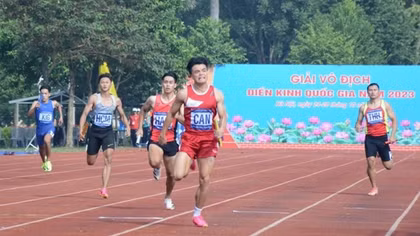 Vận động viên Điền kinh CAND phá kỷ lục Quốc gia, đoạt huy chương Vàng