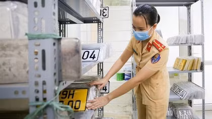 Chuẩn bị sẵn sàng để đấu giá biển số ôtô từ 1/7