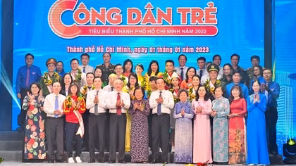 Thượng úy Trần Vĩnh Chiến được tuyên dương “Công dân trẻ tiêu biểu TP Hồ Chí Minh” năm 2022