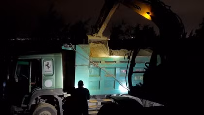 Phát hiện “cát tặc” trong Khu kinh tế Dung Quất là một doanh nghiệp