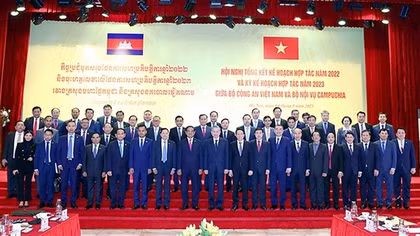 Đấu tranh phòng, chống tội phạm giữa Việt Nam - Campuchia đạt nhiều kết quả quan trọng