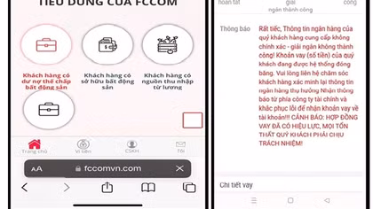 Vay qua app 100 triệu nhưng mất gần 3 tỷ đồng