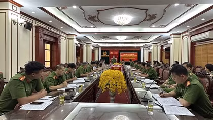 Khảo sát công tác tạm giữ, tạm giam tại Công an tỉnh Lạng Sơn
