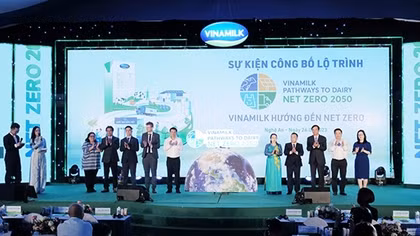 Giảm thiểu dấu chân carbon trong sản xuất tại Vinamilk