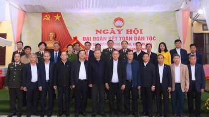 Bộ trưởng Tô Lâm dự Ngày hội Đại đoàn kết toàn dân tộc tại Nam Định