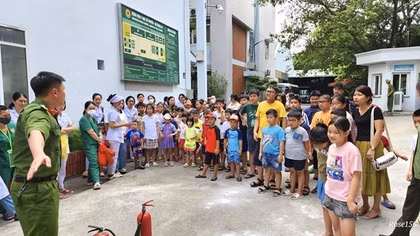 Giáo dục kỹ năng phòng, chống đuối nước và PCCC