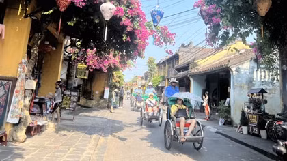 Hội An có thêm không gian phố đi bộ và xe không động cơ