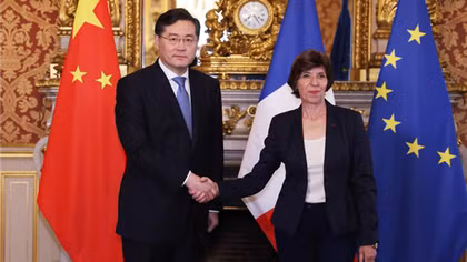 Pháp - Trung ý nhị nhắc đến Ukraine trong cuộc gặp ngoại trưởng