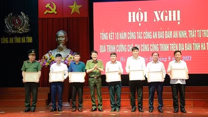 Đảm bảo an ninh, an toàn trong thi công các công trình trên địa bàn Hà Tĩnh