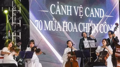 “Cảnh vệ CAND - 70 mùa hoa chiến công” – đêm nhạc đặc sắc thay lời tri ân