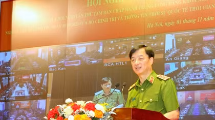 Đảng uỷ Công an Trung ương quán triệt kết quả Hội nghị Trung ương 8 khoá XIII