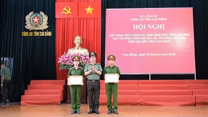 Phát huy hơn nữa vai trò nòng cốt của lực lượng Công an xã chính quy tại cơ sở