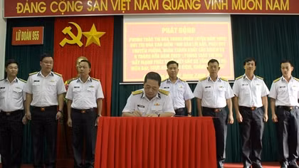 Ra quân "huấn luyện giỏi, an toàn, làm chủ, chính quy, hiện đại"
