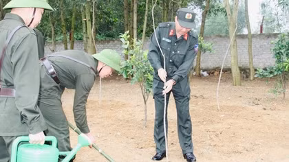 Khai giảng khoá huấn luyện 719 công dân thực hiện nghĩa vụ tham gia CAND