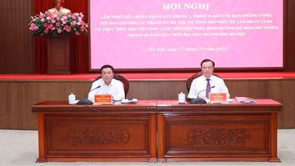 Hà Nội là hình ảnh thu nhỏ để nhìn nhận toàn diện về đường lối xây dựng CNXH ở Việt Nam