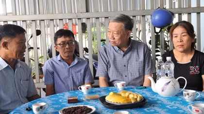 Lực lượng CAND luôn ghi nhớ công ơn đối với các thương binh, liệt sĩ