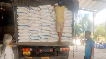 Vận chuyển gần 42 tấn đường cát không rõ nguồn gốc