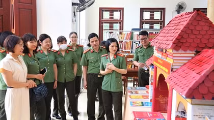Trường Cao đẳng ANND I phát động phong trào đọc sách năm 2023