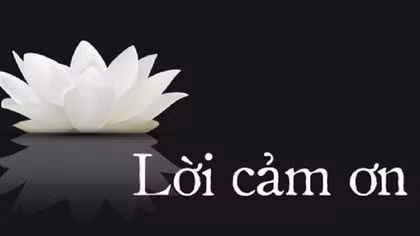 Lời cảm ơn của Ban Lễ tang Nhà nước và gia đình đồng chí Vũ Khoan