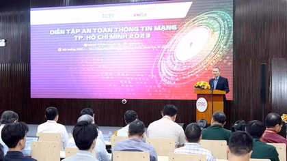 TP Hồ Chí Minh tổ chức diễn tập an toàn thông tin mạng