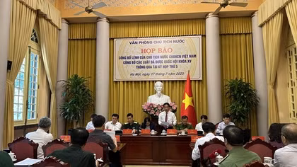 Công bố 8 luật được Quốc hội khóa XV thông qua tại Kỳ họp thứ 5