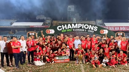 CLB Công an Hà Nội vô địch V.league 2023
