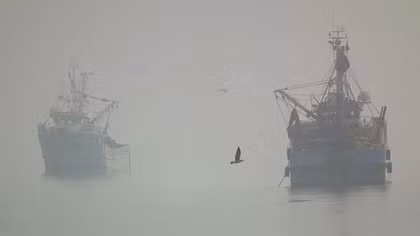 Đề phòng sương mù trên biển