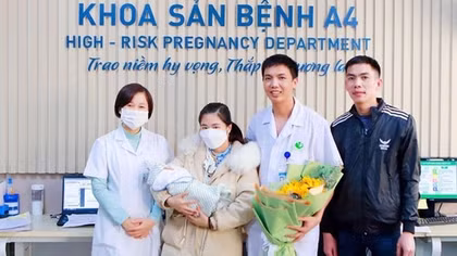 Giữ thai thành công cho sản phụ bị vỡ ối tuần 19
