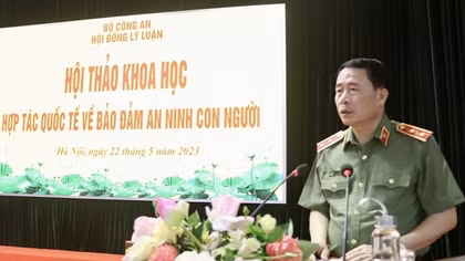 Nâng cao hiệu quả hợp tác quốc tế về đảm bảo an ninh con người