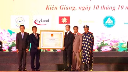 Lễ hội Đình thần Nguyễn Trung Trực - TP Rạch Giá được công nhận Di sản văn hóa phi vật thể cấp Quốc gia