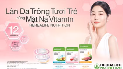 Cách cải thiện sức khỏe và vẻ đẹp của làn da đến từ mặt nạ Vitamin Herbalife Nutrition