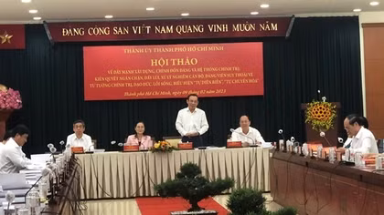Xây dựng, chỉnh đốn Đảng, chống chạy chức chạy quyền