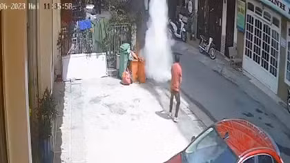 Người đàn ông tự thiêu ở Đà Lạt