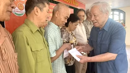 Ban liên lạc Công an chi viện miền Nam gặp mặt tri ân thương binh, gia đình chính sách