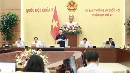 Hôm nay (13/12), khai mạc Phiên họp thứ 28 của Ủy ban Thường vụ Quốc hội