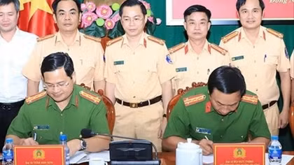 Công an Lâm Đồng và Đồng Nai phối hợp đảm bảo giao thông trên QL20