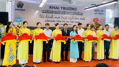 Bến xe khách Mỹ Đình có phòng chờ chất lượng 5 sao