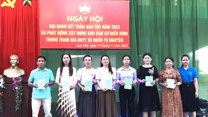 Triển khai mô hình “Xây dựng khu dân cư điển hình trong tham gia BHYT và BHXH tự nguyện”