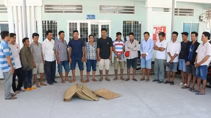 Công an Trà Vinh triệt xóa tụ điểm cờ bạc