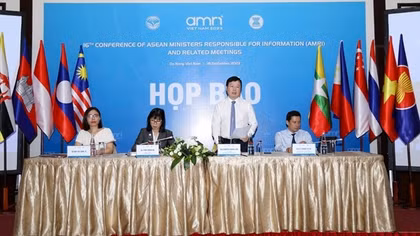 Việt Nam đăng cai Hội nghị Bộ trưởng Thông tin ASEAN