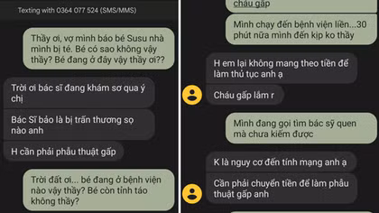 Thêm nạn nhân bị lừa chuyển tiền bằng chiêu “con bị chấn thương sọ não”