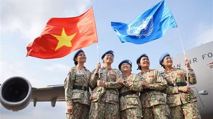Việt Nam nỗ lực đóng góp cho hòa bình, ổn định của khu vực và thế giới