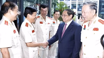 Thủ tướng Phạm Minh Chính dự khai mạc Đại hội thành lập Hội Cựu CAND Việt Nam