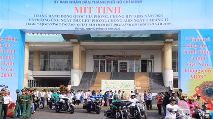 TP Hồ Chí Minh khuyến khích các đột phá, sáng kiến cải tiến mới trong phòng, chống HIV/AIDS
